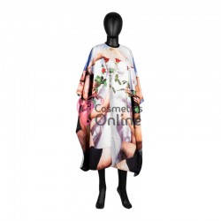 Pelerina de tuns pentru coafor / frizerie lunga Barber J53, art ACP 133284